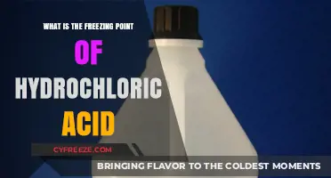 Understanding Hydrochloric Acid's Freezing Point: A Comprehensive Guide