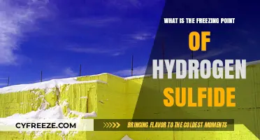Understanding Hydrogen Sulfide: Its Freezing Point and Key Properties Explained
