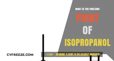 Understanding Isopropanol's Freezing Point: A Comprehensive Guide for Beginners