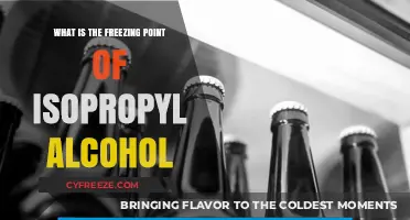 Understanding the Freezing Point of Isopropyl Alcohol: A Comprehensive Guide