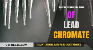 Understanding the Freezing Point of Lead Chromate: A Comprehensive Guide