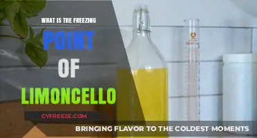 Discover the Perfect Freezing Point for Homemade Limoncello