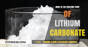 Understanding the Freezing Point of Lithium Carbonate: A Comprehensive Guide