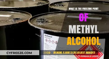 Understanding Methyl Alcohol's Freezing Point: A Comprehensive Guide