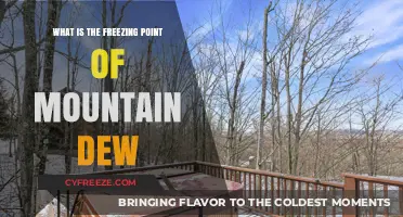 Mountain Dew's Freezing Point: Unveiling the Chilling Truth Behind the Fizz