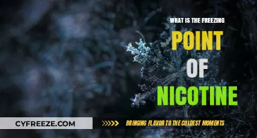 Understanding Nicotine's Freezing Point: Key Facts and Applications Explained