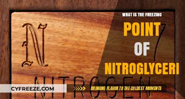 Nitroglycerin's Freezing Point: Understanding Its Critical Temperature Threshold