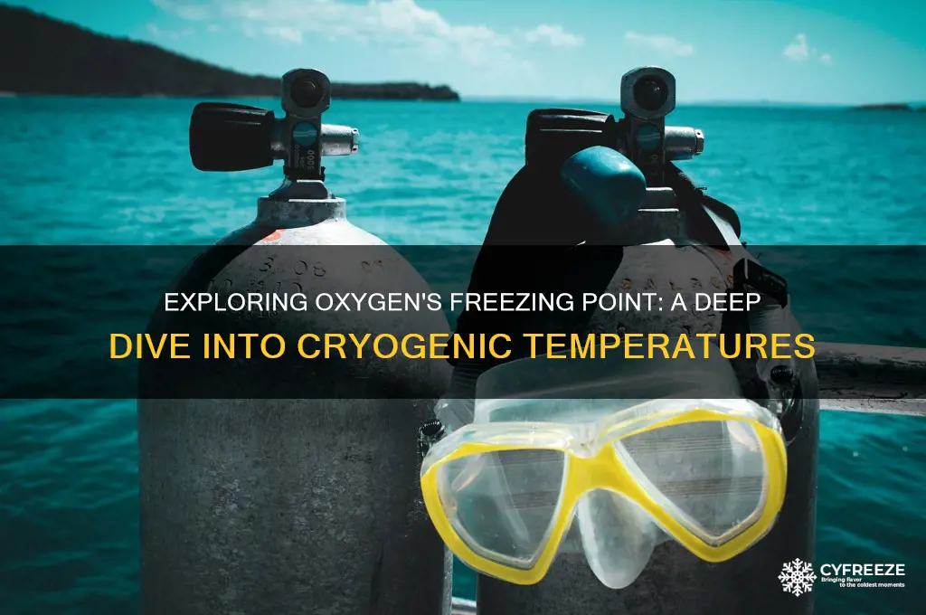 what is the freezing point of oxygen
