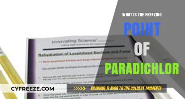 Understanding Paradichlorobenzene: Its Freezing Point and Chemical Properties