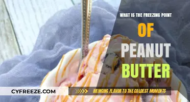 Peanut Butter's Freezing Point: A Surprising Fact for Foodies