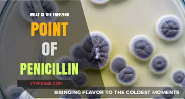 Understanding Penicillin's Freezing Point: Essential Insights for Storage and Stability