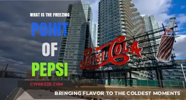 Exploring the Freezing Point of Pepsi: A Chilling Science Fact