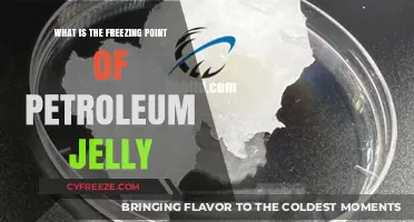 Understanding the Freezing Point of Petroleum Jelly: A Comprehensive Guide