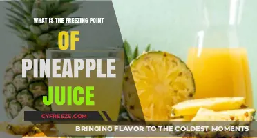 Discover the Freezing Point of Pineapple Juice: A Complete Guide