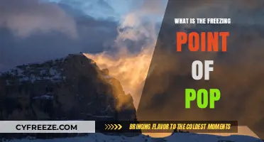 Exploring the Freezing Point of Pop: Science Behind Your Favorite Beverage