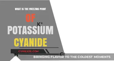 Understanding Potassium Cyanide's Freezing Point: A Comprehensive Chemical Analysis