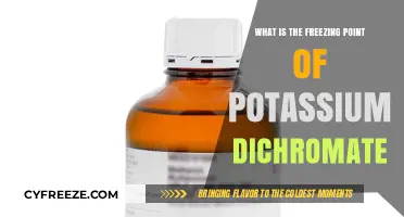 Understanding the Freezing Point of Potassium Dichromate: A Comprehensive Guide