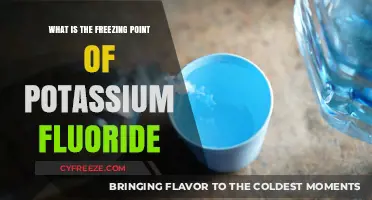 Understanding the Freezing Point of Potassium Fluoride: A Comprehensive Guide