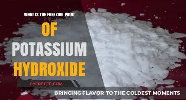 Understanding Potassium Hydroxide's Freezing Point: A Comprehensive Guide