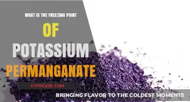 Understanding Potassium Permanganate's Freezing Point: A Comprehensive Guide