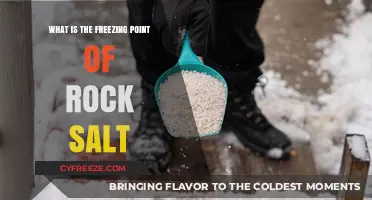 Understanding Rock Salt's Freezing Point: A Comprehensive Guide