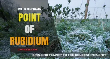 Understanding Rubidium's Freezing Point: A Comprehensive Scientific Exploration