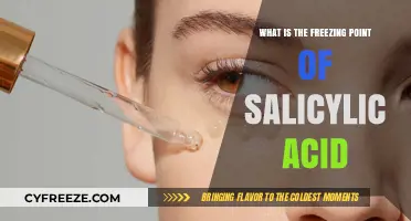 Understanding Salicylic Acid's Freezing Point: A Comprehensive Guide