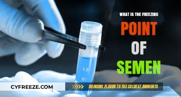 Understanding Semen Freezing Point: Essential Facts and Insights Revealed
