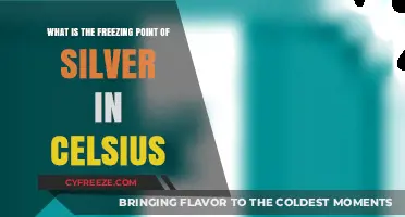 Silver's Freezing Point: Understanding Its Celsius Temperature Threshold