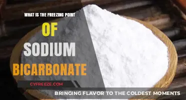 Understanding Sodium Bicarbonate: Its Freezing Point and Applications