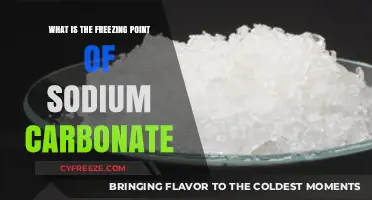 Understanding Sodium Carbonate's Freezing Point: A Comprehensive Guide