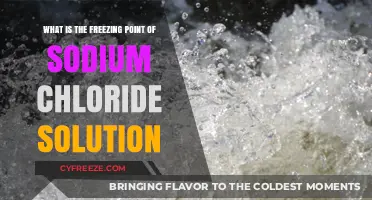 Understanding Sodium Chloride Solution's Freezing Point: A Comprehensive Guide