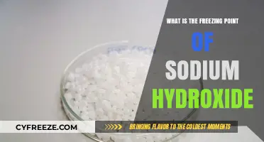 Understanding Sodium Hydroxide: Its Freezing Point and Practical Applications