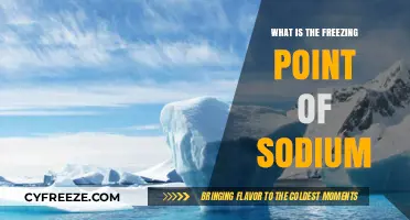 Understanding Sodium's Freezing Point: A Comprehensive Scientific Overview