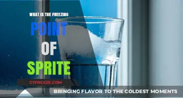 Exploring the Freezing Point of Sprite: A Refreshing Science Experiment