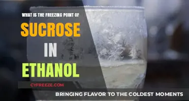 Exploring Sucrose's Freezing Point in Ethanol: A Comprehensive Guide