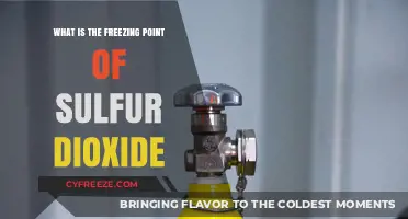 Understanding Sulfur Dioxide: Its Freezing Point and Chemical Properties