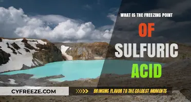 Understanding Sulfuric Acid's Freezing Point: A Comprehensive Guide