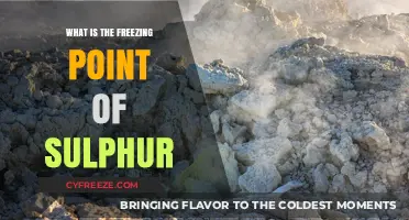 Understanding the Freezing Point of Sulphur: A Comprehensive Guide