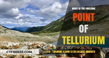 Understanding Tellurium's Freezing Point: A Comprehensive Scientific Overview