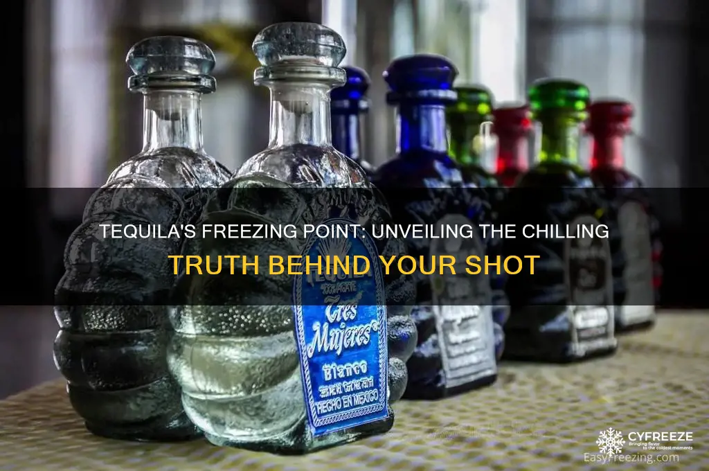 what is the freezing point of tequila