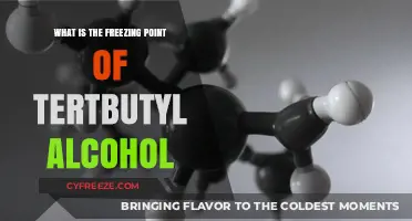 Understanding the Freezing Point of Tert-Butyl Alcohol: A Comprehensive Guide