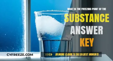Understanding the Freezing Point of Substances: Key Answers Explained