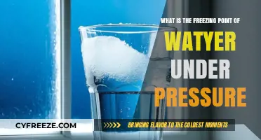 How Pressure Affects Water's Freezing Point: A Comprehensive Explanation