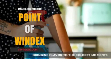 What is the Freezing Point of Windex? A Comprehensive Guide