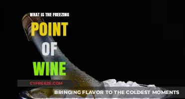 Understanding the Freezing Point of Wine: A Comprehensive Guide