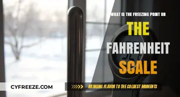 Understanding the Freezing Point on the Fahrenheit Scale