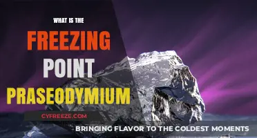 Understanding Praseodymium's Freezing Point: A Comprehensive Scientific Overview