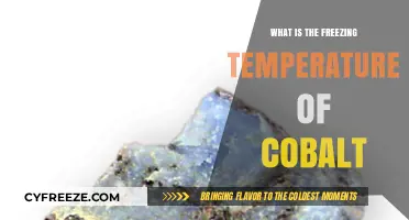 Understanding Cobalt's Freezing Point: Temperature and Properties Explained