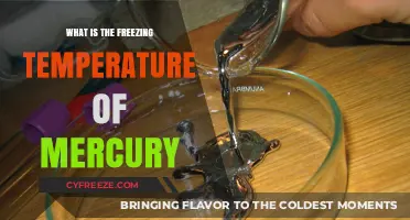 Mercury's Freezing Point: Unveiling the Chilling Temperature of Liquid Metal